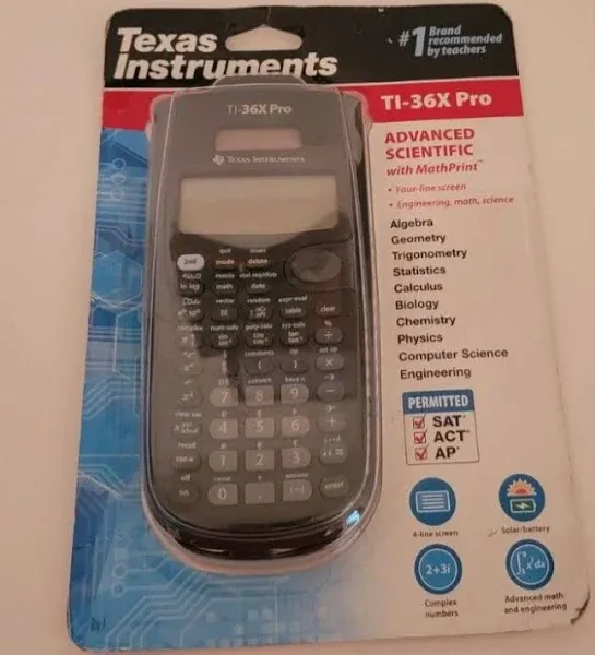 Texas Instruments TI-36X Pro Scientific Calculator