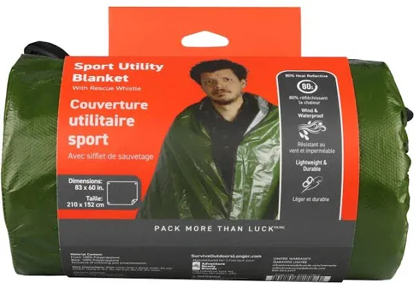 S.O.L. Survive Outdoor Longer Sport Utility Blanket