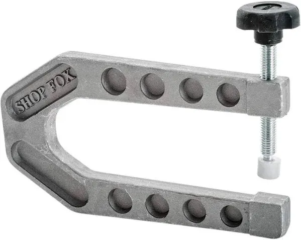 Shop Fox D2804 6-Inch Aluminum Deep Reach C-Clamp