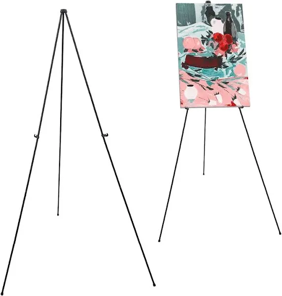 Audio- Visual Direct Lightweight Steel Telescoping Art Display Easel