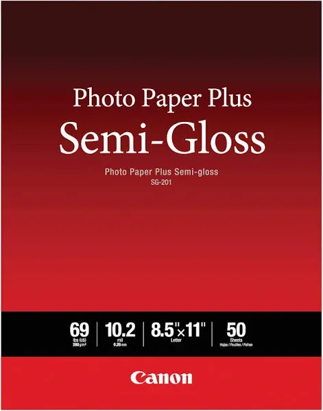 Canon Photo Paper Plus Semi-Gloss 4x6 50 sheets