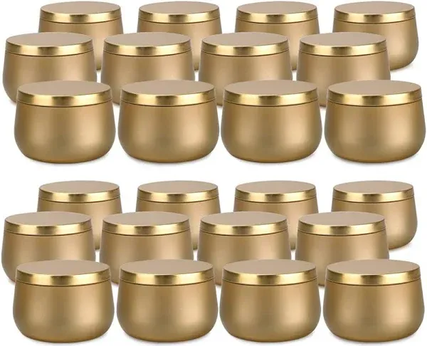 8oz Candle Tins (24 Pieces)