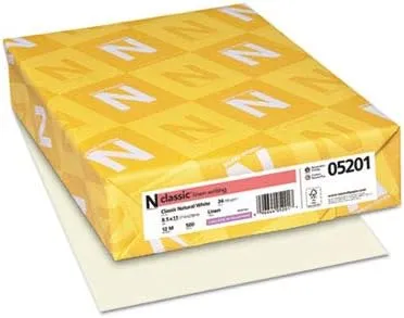 Neenah Paper Classic Linen Stationery 24 lb