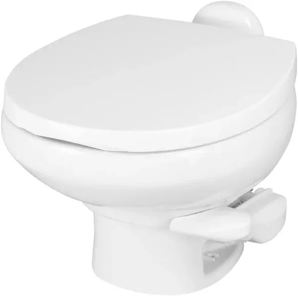 Aqua Magic Style II RV Toilet / Low Profile / White - Thetford 42059