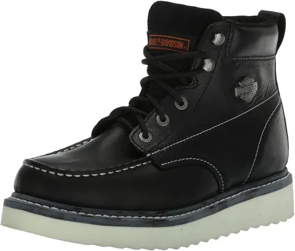 Harley-Davidson Men's Beau Leather Motorcycle Casual Wedge Boot