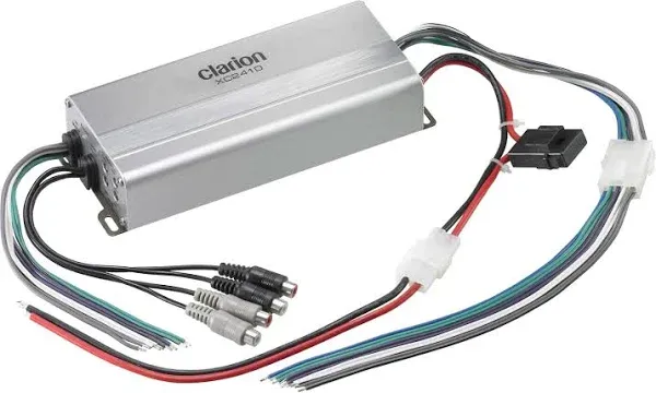 Clarion XC2410 Class D Marine 4 Channel Amplifier