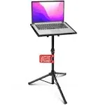 PYLE-PRO Universal Laptop Projector Tripod Stand - 14&#039;&#039; x 11&#039;&#039;, Black 