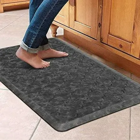 Kitchen Mat Cushion Anti Fatigue Floor Mat,Non Slip Waterproof Kitchen Rugs Mats