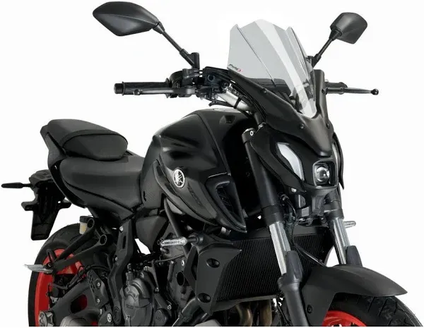 Puig Touring Naked New Generation Windscreen Yamaha MT-07 2021-2024