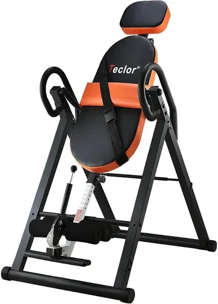 Teclor Inversion Table for Back Pain Relief, 350 Lbs Capacity Strength Training