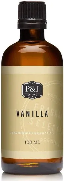 P&J Trading Fragrance Oil | Vanilla Bean Oil 10ml 2pk - Candle Scents for Candle Making, Freshie Scents, Soap Making Supplies, Diffuser Oil Scents