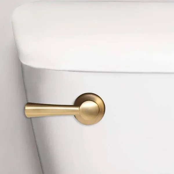 Korky 6094CM StrongARM Universal Toilet Flush Handle Simple Style Brushed Gold