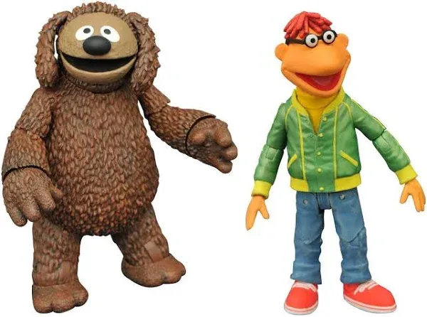 MUPPETS BEST OF ROWLF  and SCOOTER  Figure  Brand New Diamond Select