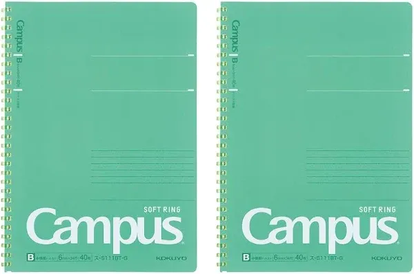 Campus Soft Ring Student Notebook B5