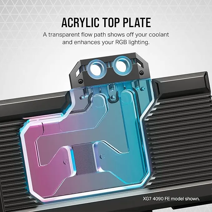 Corsair Hydro X Series XG7 RGB 4090 GAMING TRIO GPU Water Block