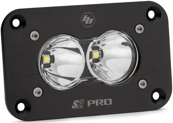 Baja Designs 481001 LED Light Work/Scene Pattern Clear Black S2 Pro