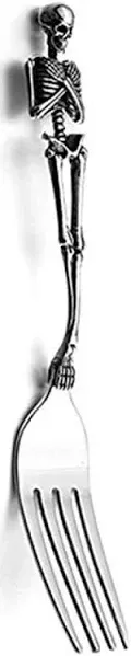 Loyeh Skeleton Skull Fork