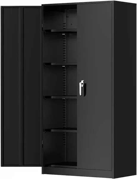 Anwick Locking Metal Storage Cabinet