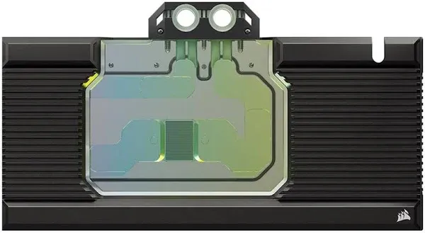 CORSAIR Hydro X Series iCUE Link XG7 RGB 4090 SUPRIM/Gaming Trio GPU Water Block - for MSI GeForce RTX 4090 Gaming SUPRIM/Gaming Trio Cards - Black