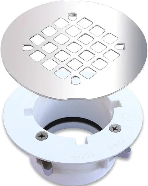 WingTite Pro-Series Shower Drain Builders Model for New Construction