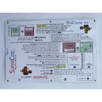 SuperCool Slide Rule Duct Sizing Chart Ductulator Calculator HVAC Charging Chart