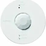 Lutron LRF2-OCR2B-P-WH 360° Wireless Occupancy Sensor, Ceiling Mount