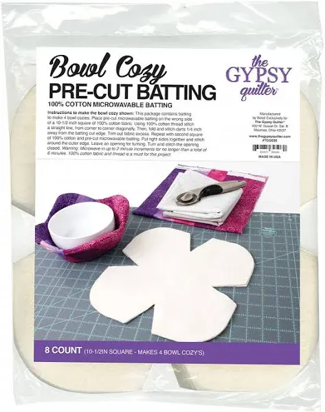 Bowl Cozy Pre Cut Batting