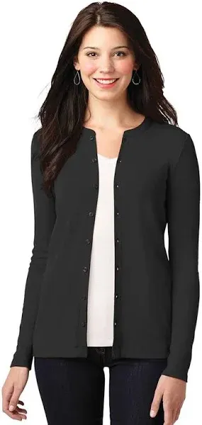 Port Authority Women's Concept Stretch Button-Front Cardigan