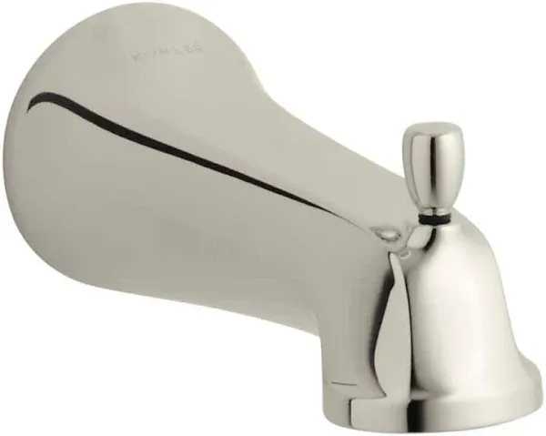 KOHLER K-10589-BN Bancroft Wall-Mount Diverter Bath Spout Vibrant Brushed Nickel