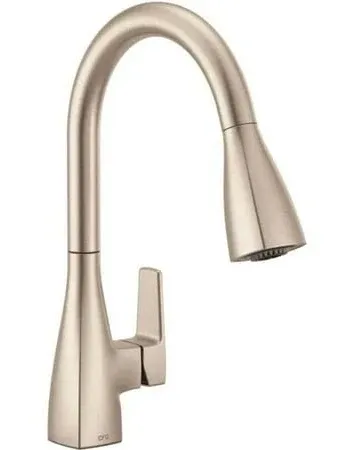 Moen 76162BL Cleveland Faucet Group Slate Kitchen Faucet in Matte Black