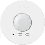 Lutron LRF2-OCR2B-P-WH Wireless Occupancy/Vacancy Ceiling Sensor