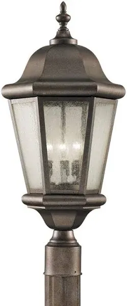 Generation Lighting Martinsville Three Light Outdoor Post Lantern OL5907