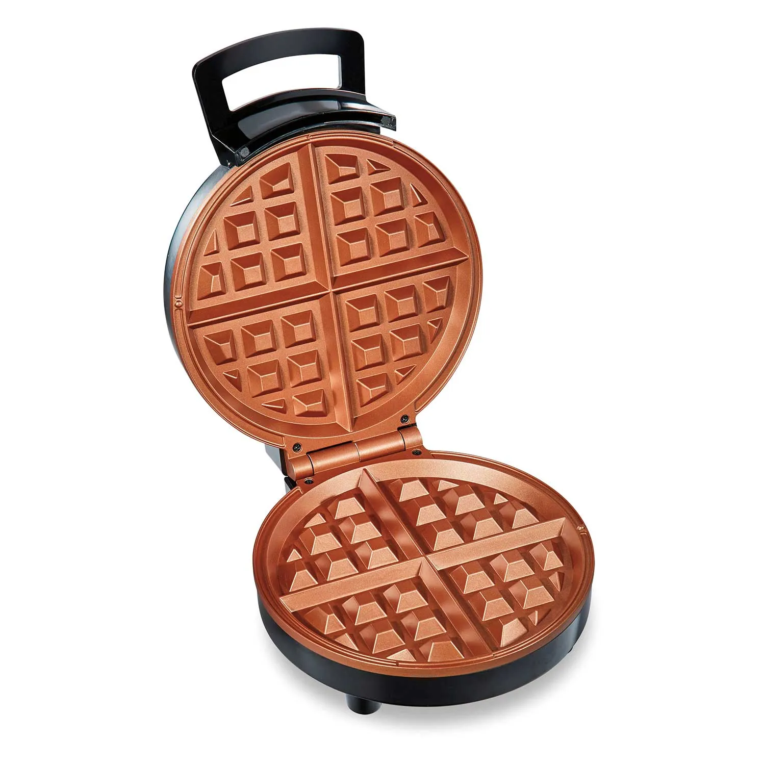 Belgian Waffle Maker with Adjustable Browning Control, Silver