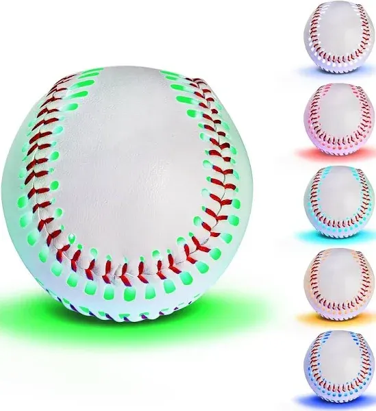 Light Up Baseball Glow in The Dark Baseball with 6 Changing Colors Baseball Gift