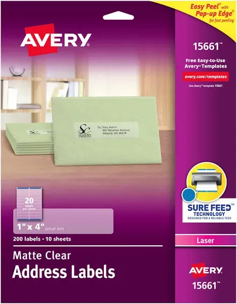 Avery Easy Peel Labels