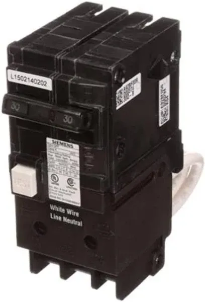 Siemens QF220A 20 Amp GFCI Circuit Breaker