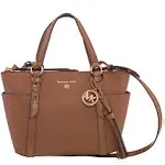 Michael Kors | Brown Nomad Small Leather Bag | Realry