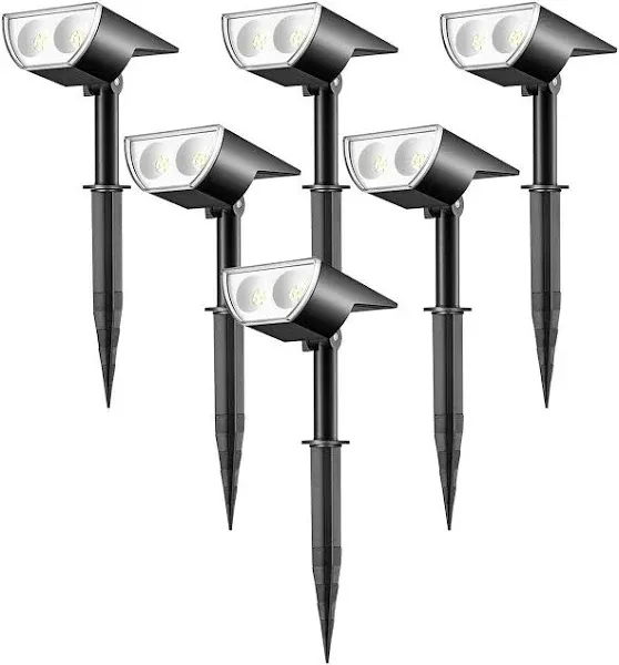 Linkind 12 LEDs Landscape Solar Spotlights