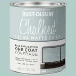 2‐Pack of 1 Qt Rust‐Oleum 285139 Serenity Blue Chalked Ultra Matte Paint | Chalked Paint, Architectural & Specialty Coatings, Specialty Paint | Paint Supply