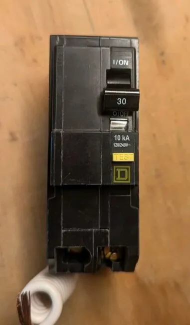 Square D QO230GFIC 30 Amp 2-Pole GFCI Breaker