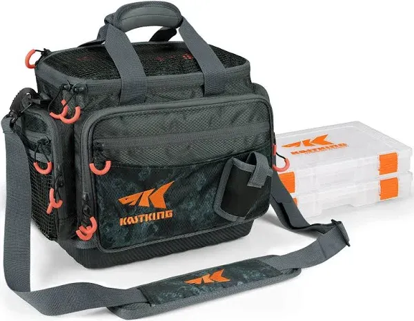 KastKing Fishing Gear & Tackle Bags - Saltwater Resistant Fishing Bags - Fishing Tackle Storage Bags