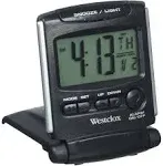 Westclox - 72028 - Black Travel Alarm Clock Digital