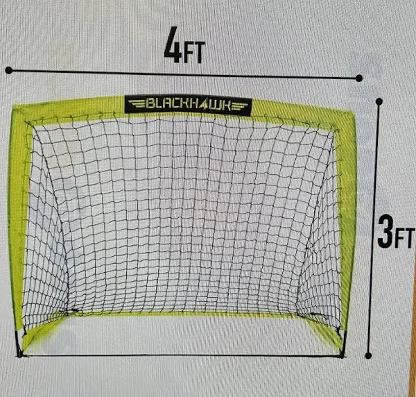 Franklin Sports Blackhawk Portable Soccer Goal