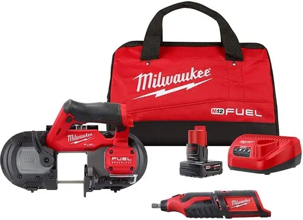 2529-20 Milwaukee M12 FUEL Compact Band Saw