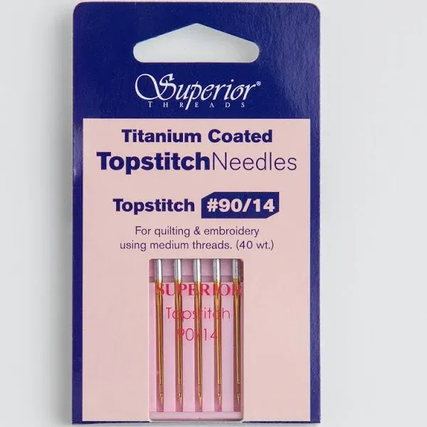 Superior Threads Topstitch Titanium-Coated Needles