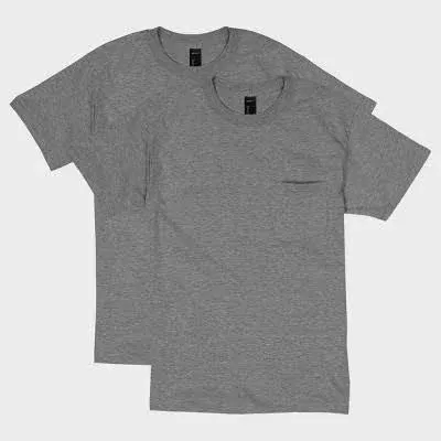 Men's Hanes Unisex Adult Beefy-T Short Sleeve T-Shirt with Pocket