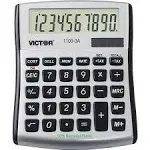 Staples Basic Solar & Battery 12-Digit Black Calculator