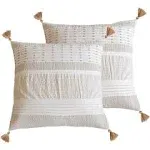 Pickford Beige Euro Sham Set of 2 - Levtex Home