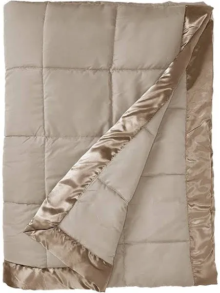 Madison Park Windom Down Alternative Blanket with Satin Trim