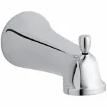 Kohler 10589-CP Bancroft Wall-Mount Diverter Bath Spout with Slip-Fit Connection - Polished Chrome